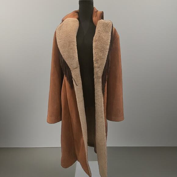 Hutch by Anthropologie Daisy Fringe Coat Boho - Picture 5 of 11